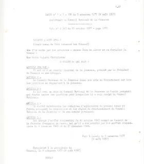 صورة من أرشيف AMEJ: من أرشيف الجمعية ظهير تأسيس أول مجلس وطني للشبيبة صادر سنة 1957 09