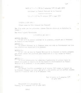 صورة من أرشيف AMEJ: من أرشيف الجمعية ظهير تأسيس أول مجلس وطني للشبيبة صادر سنة 1957 09